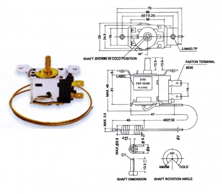 TUP3028 Thermostat