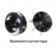 Backward Curved Type Centrifugal Wheels